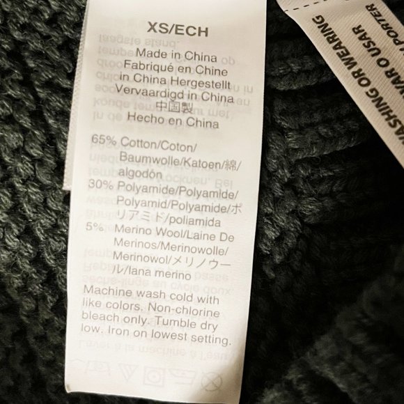 NWT J Crew Tunic Turtleneck Poncho Sweater - Picture 7 of 8